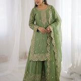 Panjabi Occasionally Embroidered Suit
