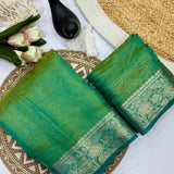 Super Shiny Space Silk Saree
