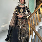 Black Pakistani Bridal Suit Collection