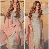 Designer Partywear Sharara Suit