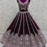 Premium Haritage Crystal Handwork Lehenga