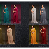 Heavy Sequence saree collection