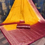 Premium Dola Silk with mina Work Saree