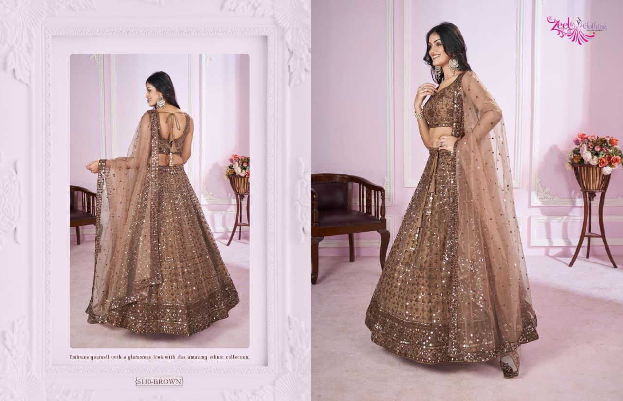 Vamika Classic Sequence Work Lehnega