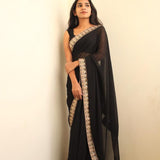 Presenting you most beautiful seqwance saree