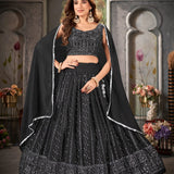 Treditional  Pure Georgette Lehenga