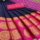 Aura Soft Cotton Silk Saree