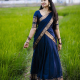 Crafted Kanci Cotton Silk Lehenga