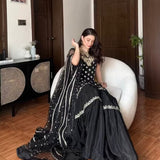 Black Salwar Sharara Collections