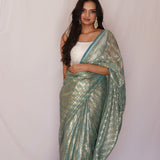 Presenting New Real Modeling Saree