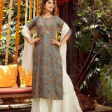 Aradhana Traditional Bandhej Suit 1002