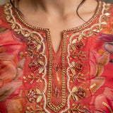 Roohaa Handwork Straight Suit