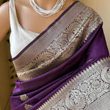 Soft Lichi Silk Saree