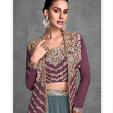 Stylish Indo Westrn Lehenga Choli