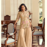 Royal Ketki Embroidered Silk Suit