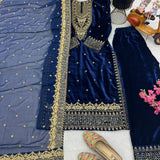 Premium Pakistani Velvet Suit Collection