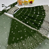 Wonderful Wedding Georgette Lehenga