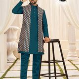 Partywear Mens Kurta Koti