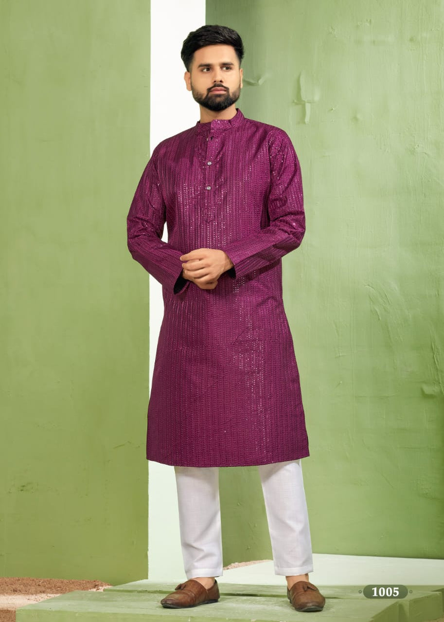 Partywear Men's Kurta