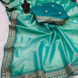 Pure Soft Tissue Silk Saree