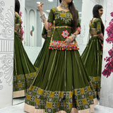 Olive Navartri Special Lehenga Choli