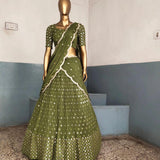 Heavy Sequance Georgette Lehenga