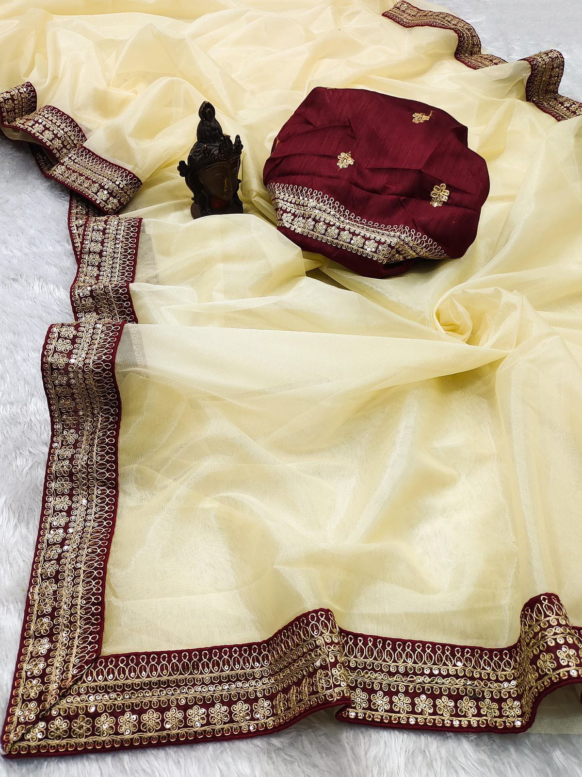 Pure Soft Tissue Silk Saree