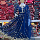 Attractive Faux Georgette Anarkali Suit