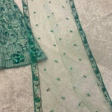 Bridal Pastel Green Embroidered Lehenga