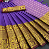 Aura Naraynpattu Cotton Silk Saree