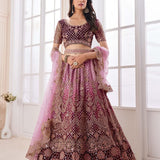 Heavy bridal wedding Lahenga