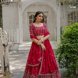 Pretty Collection Of Red Lehenga Choli