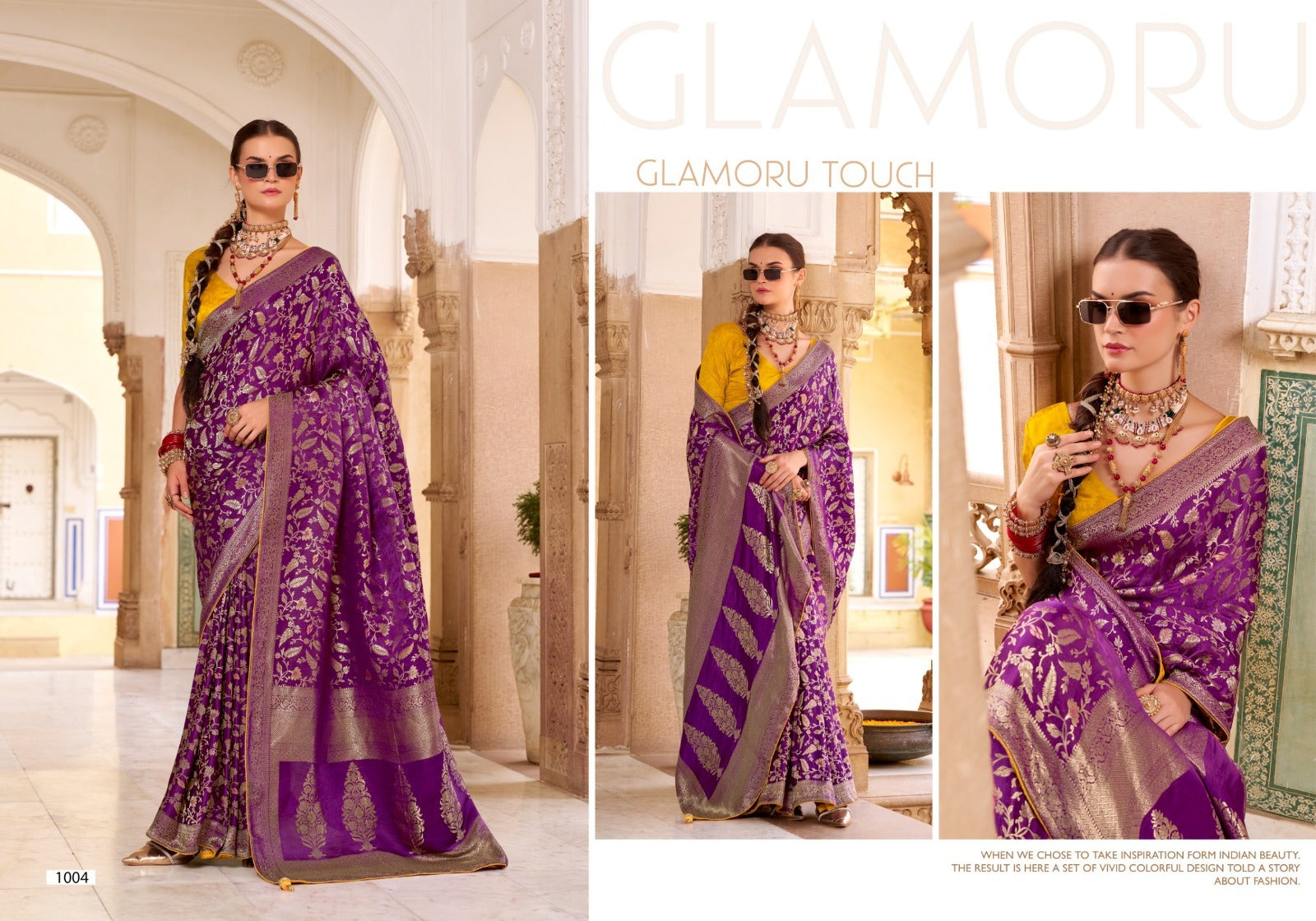 Shanvika Satin Tissue Silk Saree