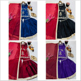 Designer Partylook Top Plazzo