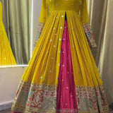 Wedding Yellow Indo Western Collection