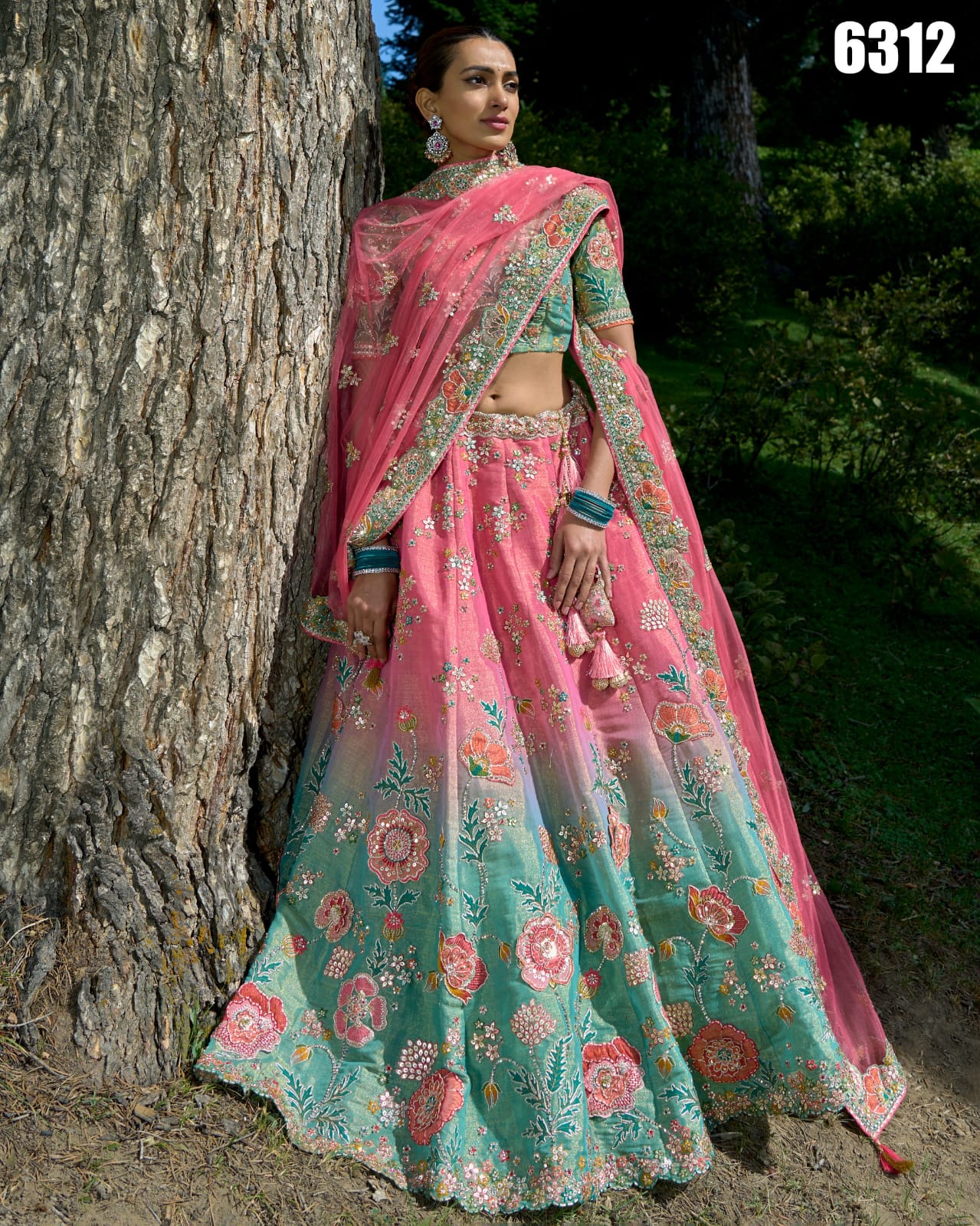 Attractive  Premium  Bridal Wedding  Lahenga  Choli