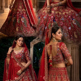 Royal Wedding Embroidered Lehenga
