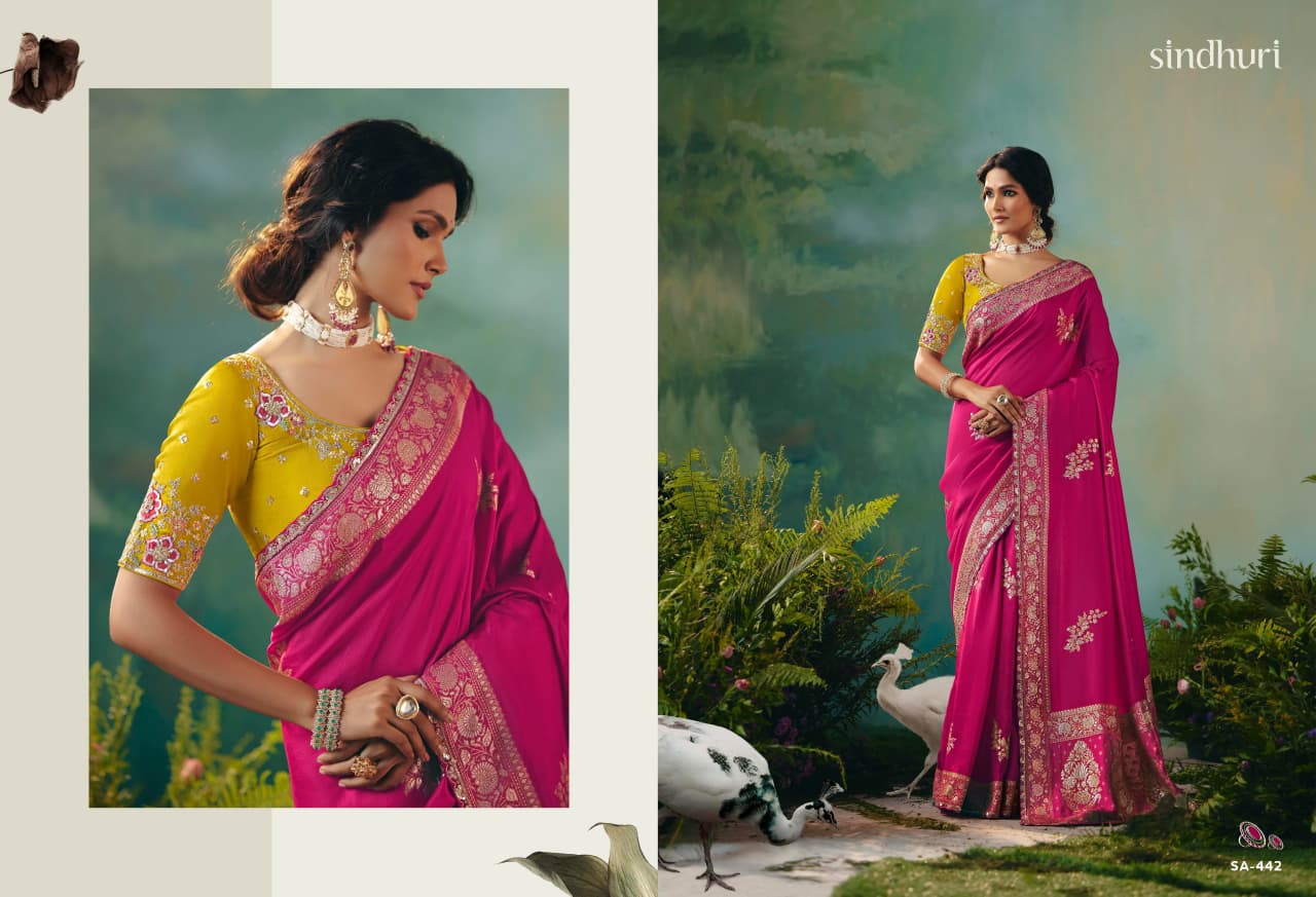 Sindhuri Festive Premium Silk Saree