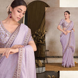 Elegance Woomenhood Organza Silk Saree