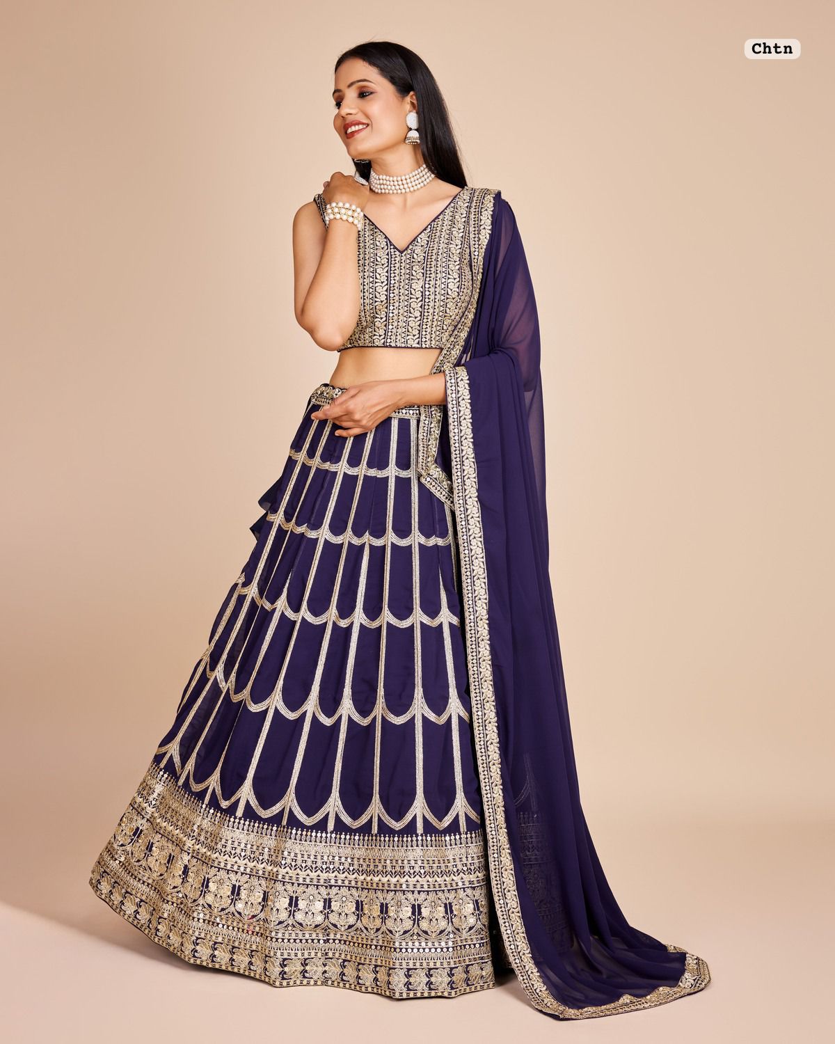 Premium Threads Sequance Work Lehenga