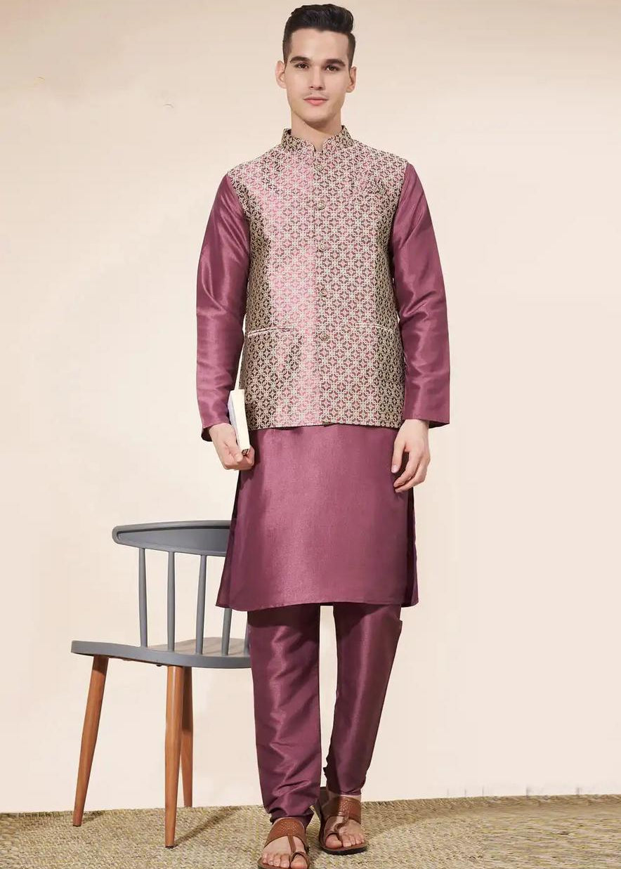 Wedding Modi Jacket kurta Pajama