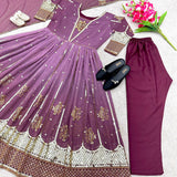 Launching New Designer Party Wear Look Heavy Embroidery