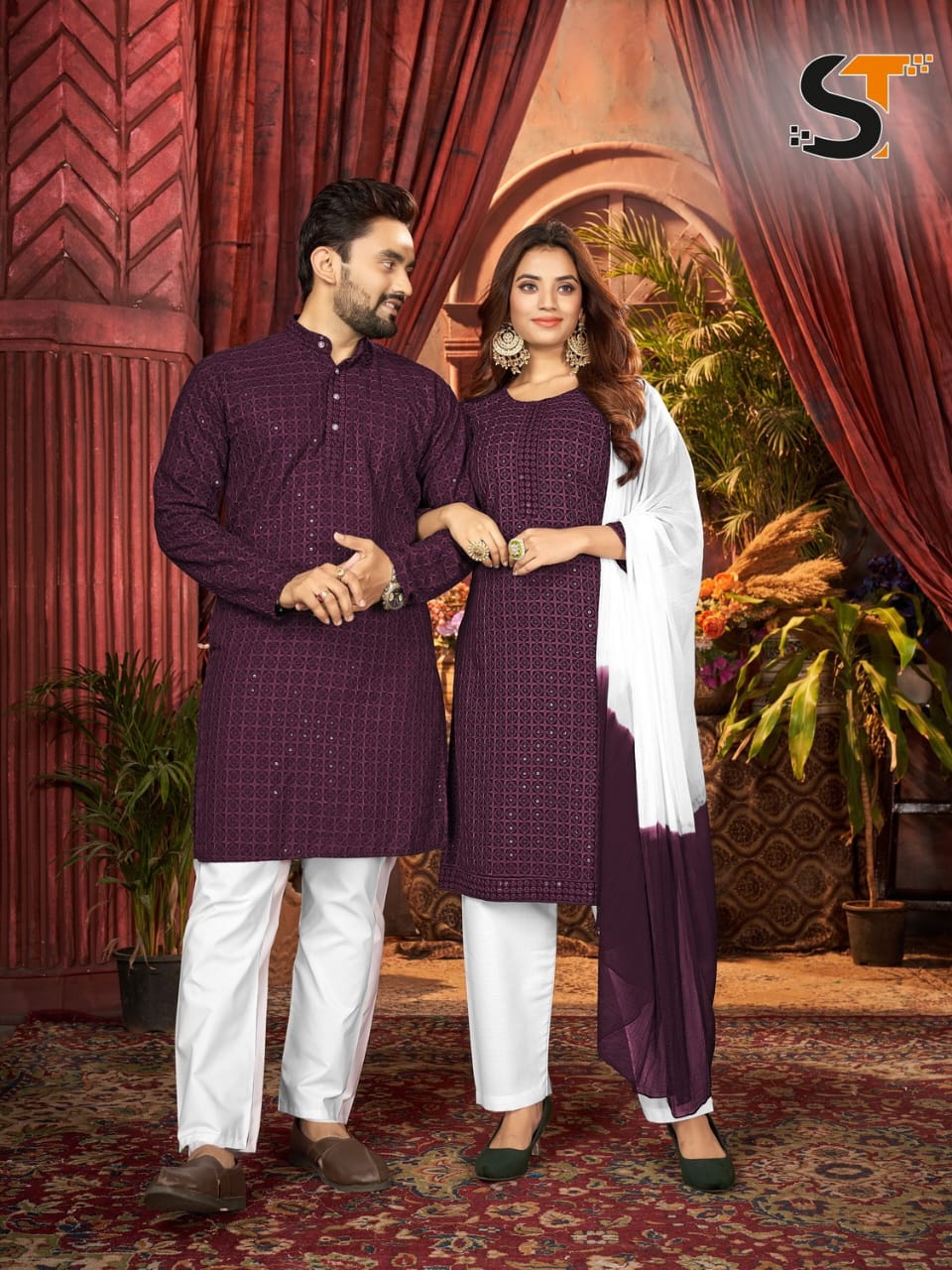 Heavy Sequence men Kurtas