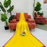 Yellow Occasionaly Cotton Saree Collection