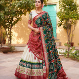 Ethnic Wardrobe Bandhej Lehenga Choli
