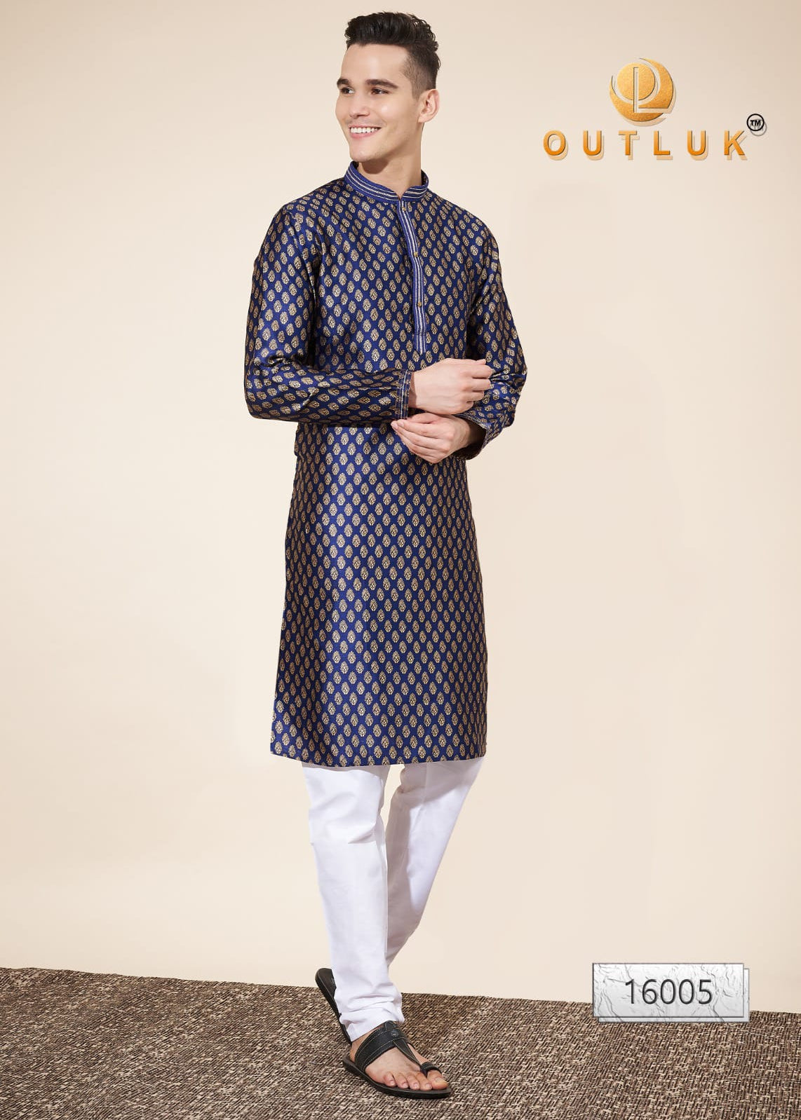 Premium Men's Art Silk Kurta