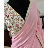 Beautifull Designer Mulberry Saree