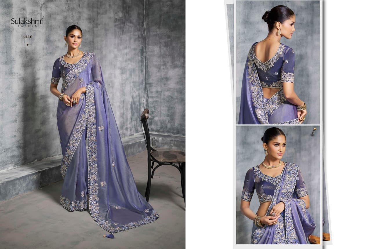 Kashira Exquisite Tissue Zari Saree