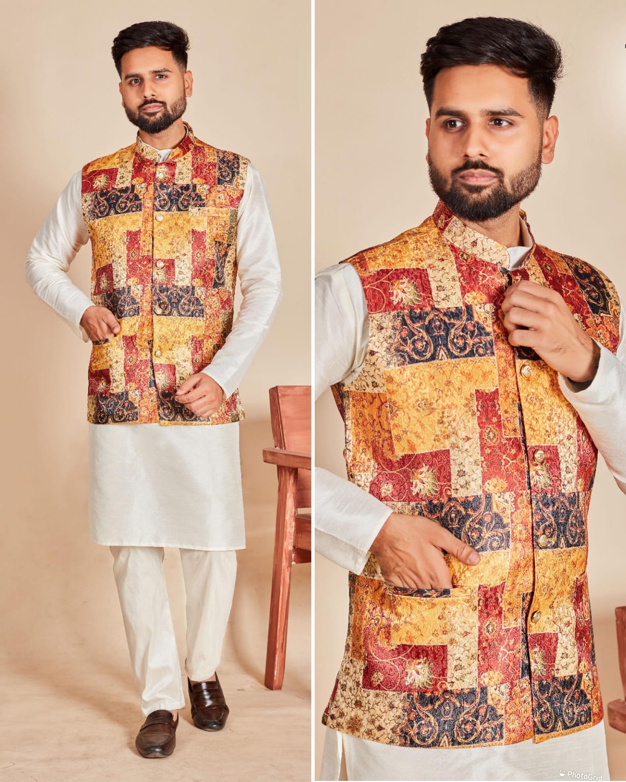 Mens Treditional Kurta Koti Collection