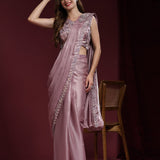 Premium Occasion Silk Satin Saree